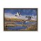 Stupell Industries Ducks Heading South Framed Floater Canvas Wall Art Design by Andrew Kiss